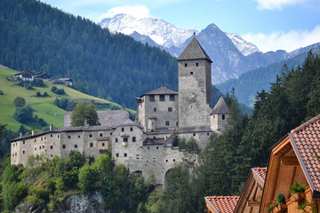Fototapeta na wymiar Castle of Tures, Alto Adige South Tyrol, Italy