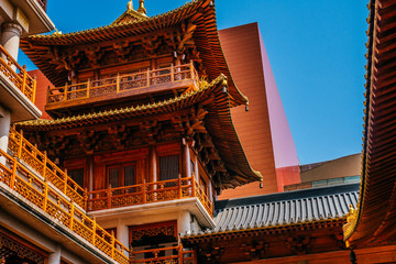 Fototapeta na wymiar Jing'an Temple