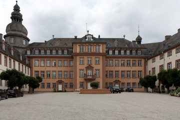 Fototapeta na wymiar A big house in Germany.