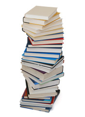 A pile of learning in class or back to school 