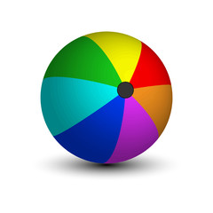 Vector illustration of Beach Ball