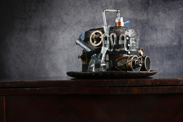 Steampunk scienziato