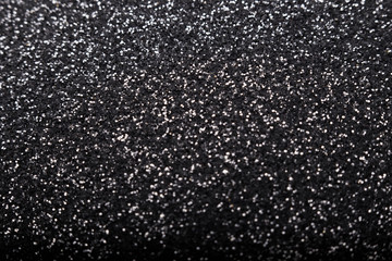 Golden and silver glitter backgound with bokeh abstract effect