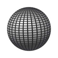 Vector illustration of globe icon