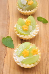 シャインマスカットのタルト