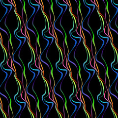 Rainbow tapes pattern