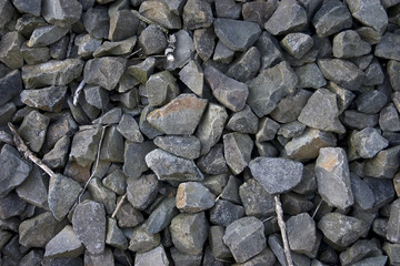 crushed stones