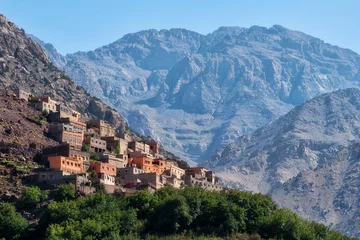 Zelfklevend Fotobehang Imlil Atlas Mountains Morocco © Lukas