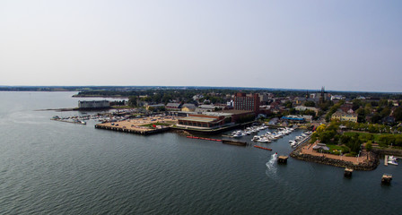Fototapeta na wymiar Charlottetown Harbour