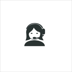 Operator icon. Vector Illustration