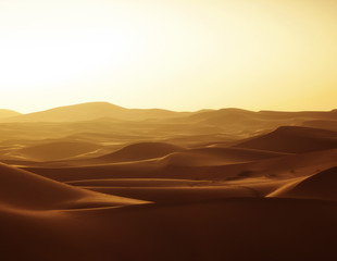 Fototapeta na wymiar Sahara Desert Morocco