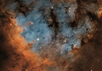 NGC7822 in colour