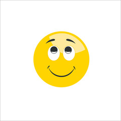 Smile icon. Emotion smile. Vector Illustration