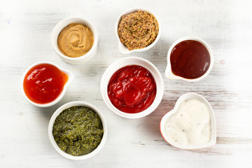 Different sauces