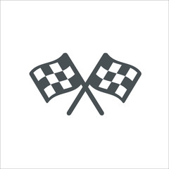 Finish flag icon