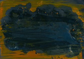 modern art frame inks scanner dark background concept. new vision of beauty. artist lifestyle.