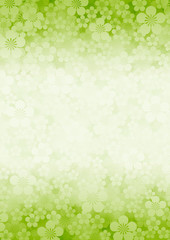 Fototapeta premium 梅の花の背景縦