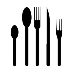 Icons for cutlery