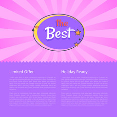 Limited Offer Holiday Ready Best Night Sale Banner