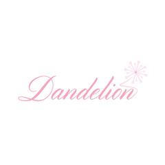 Fototapeta na wymiar Dandelion Logo