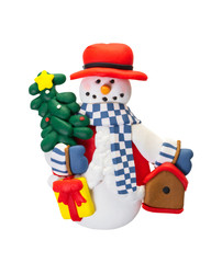Christmas figurine of a snowman
