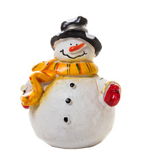 Christmas figurine of a snowman
