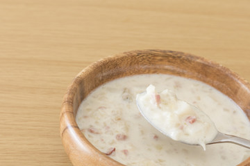 クラムチャウダー