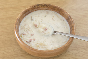 クラムチャウダー