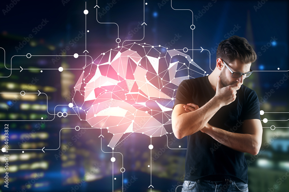 Canvas Prints artificial intelligence concept