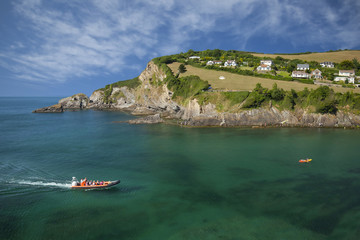 Combe Martin in North Devon, England