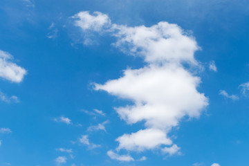 Clouds and blue sky