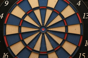 Dart boards in realistic style. Classic Darts Board. Game concept.