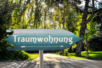 Schild 254 - Traumwohnung