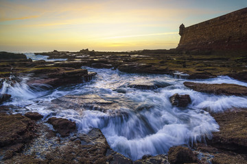 Saint Sebastian Castle Cadiz Spain