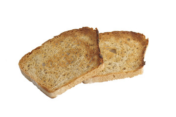 appetizing bread isolated