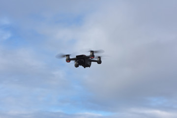 Fototapeta na wymiar drone in the sky