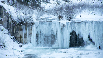 Cascata di ghiaccio in val Fiorentina