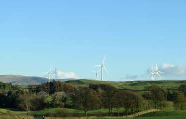 Fototapeta na wymiar wind farms