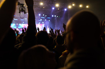 christian music concert and worship