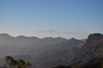 Mountain nature Canarias