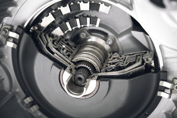 Part of the car's engine