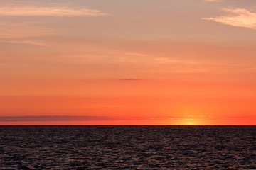 Sunrise Over Water