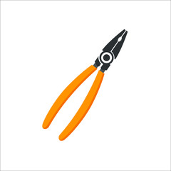 Fototapeta premium Pliers icon. Vector Illustration