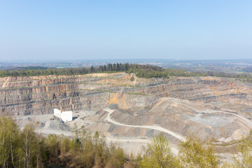 Alter Tagebau, Piesberg, Osnabr&uuml;ck, Norddeutschland