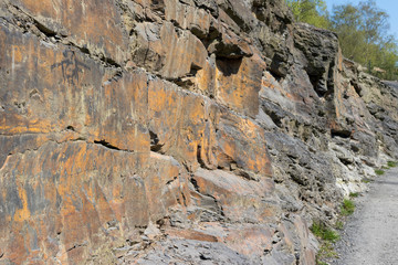 Alter Tagebau, Piesberg, Osnabrück, Norddeutschland