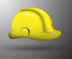 Fototapeta premium Yellow helmet