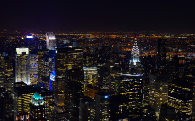 Fototapeta na wymiar Vue de Manhattan