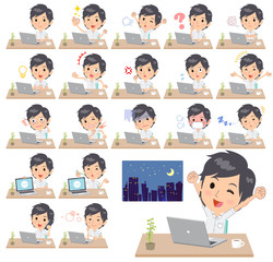 White short sleeved men2