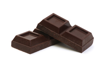  chocolate bar isolated on white