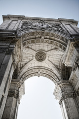 Obraz premium Rua Augusta Arch Lisbon